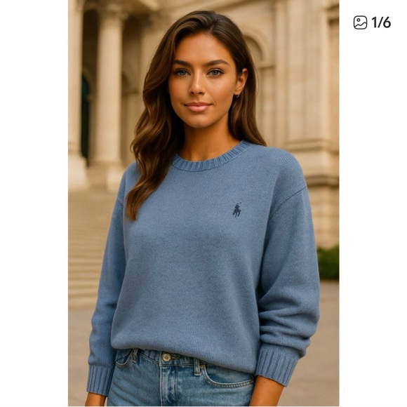 Ralph Lauren Sweaters - Ralph Lauren Royal Blue Crew Neck Sweater